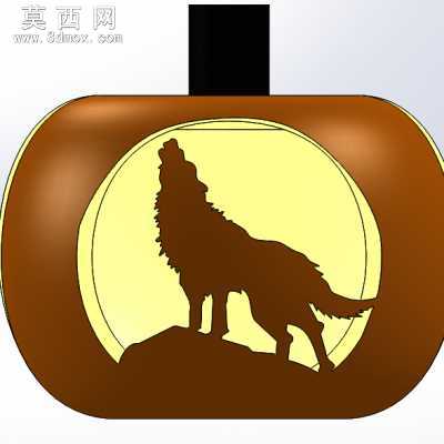 烟灰缸南瓜设计模型 3D模型