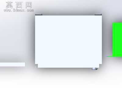 电器柜体SW14版模型 3D模型