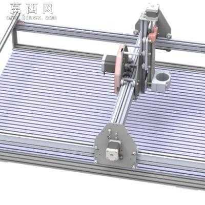 数控平台1000 3D模型