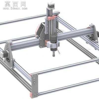 数控平台1000 3D模型