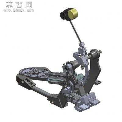 音鼓踏板设计模型 3D模型