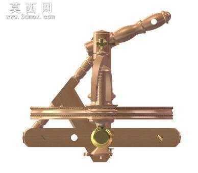 手工纺车SW12版本设计 3D模型