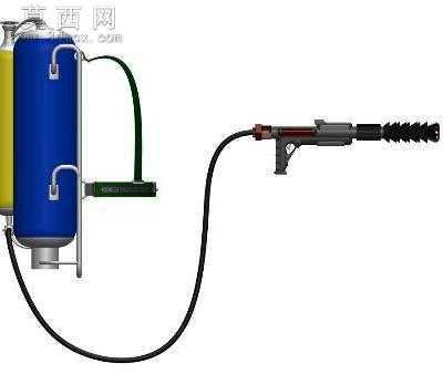 火焰喷射器SW2013 3D模型