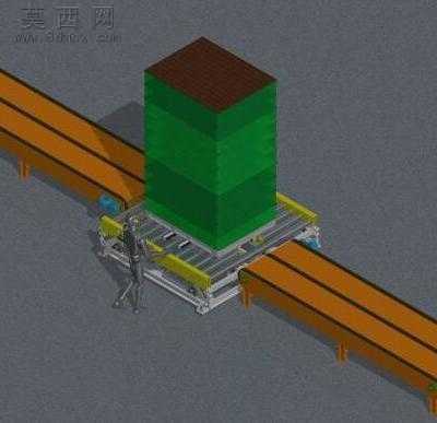 小型输送机 3D模型