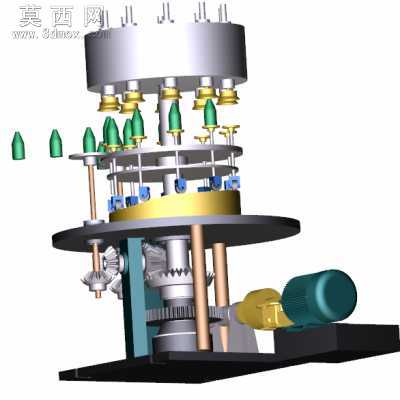 啤酒灌装机 3D模型