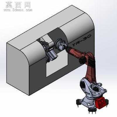 夹持搬运机器人 3D模型