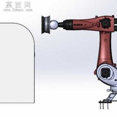 夹持搬运机器人 3D模型