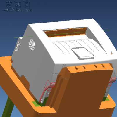 ��ӡ����� 3Dģ��