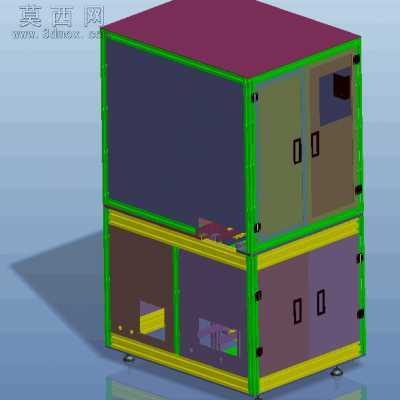 非标自动化设备钣金外观造型设计 3D模型设计,