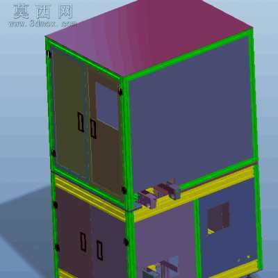 非标自动化设备钣金外观造型设计 3D模型设计,