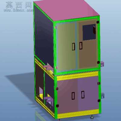 非标自动化设备钣金外观造型设计 3D模型设计,