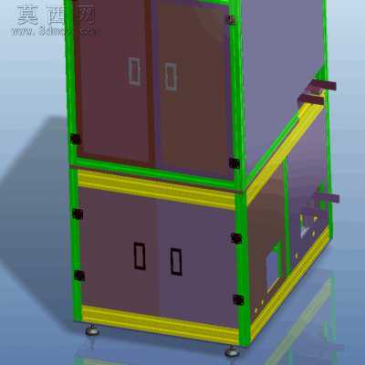 非标自动化设备钣金外观造型设计 3D模型设计,