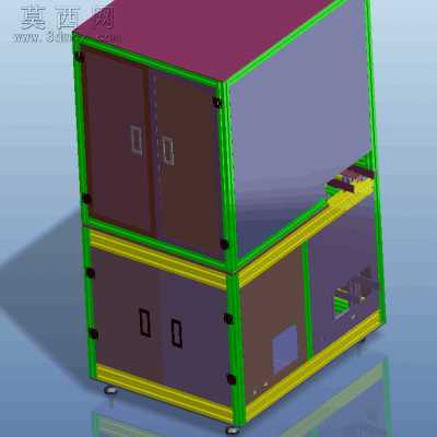 非标自动化设备钣金外观造型设计 3D模型设计,