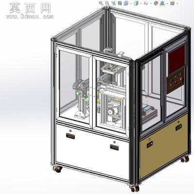 FPC自动视觉检测机、柔性线路板检查设备 3D模型