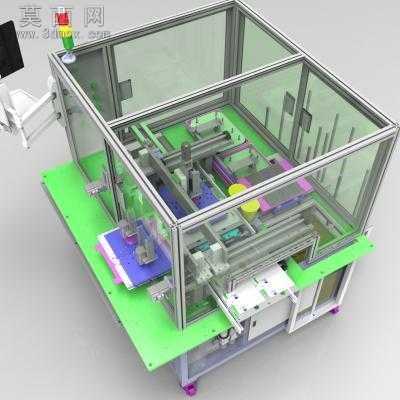 fpc软板自动化钢压设计(3D文档+keyshot渲染) 3D模型