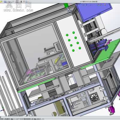 fpc软板自动化钢压设计(3D文档+keyshot渲染) 3D模型