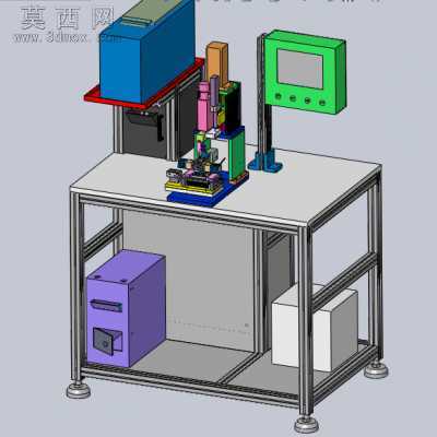 电阻焊接机 3D模型