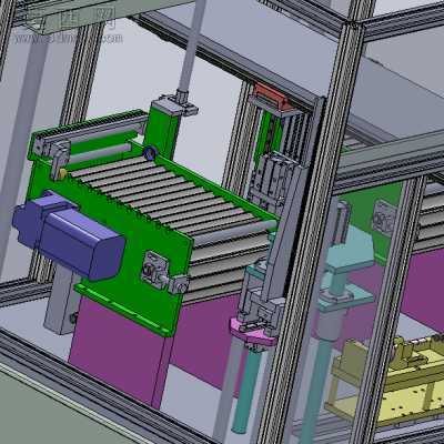 轴承E型圈一体装配机 3D模型