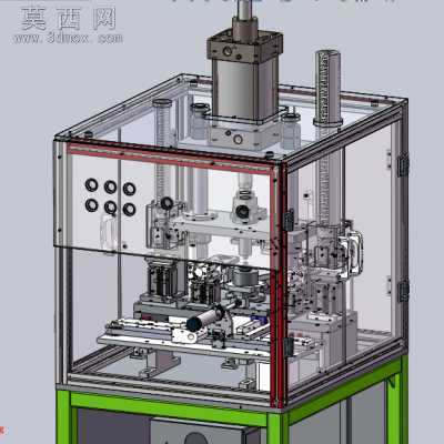 TTI非标全自动组装轴承压入机含BOM清单轴承啤压设备轴承组装机 3D模型