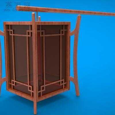 传统灯笼 3D模型