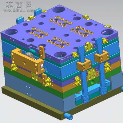 叠层模 3D模型