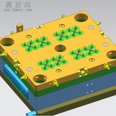 叠层模 3D模型
