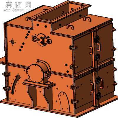 反击破碎机 3D模型