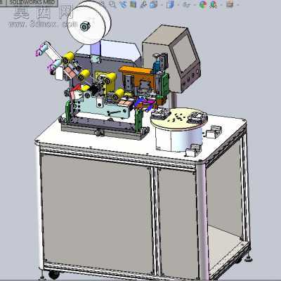 �Զ���Ĥ���豸��� 3Dģ��