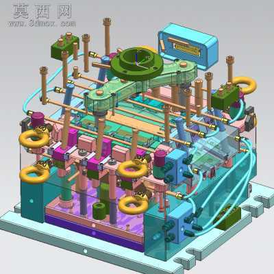 出口模具 3D模型