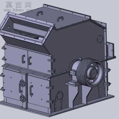 最新款F型反击式破碎机 3D模型