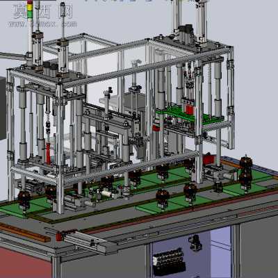 �ŷ��������˿��ѭ����װ������+BOM�嵥 3Dģ��