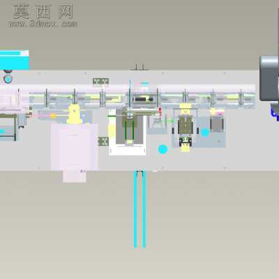 PCB焊接机 3D模型