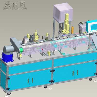 PCB焊接机 3D模型