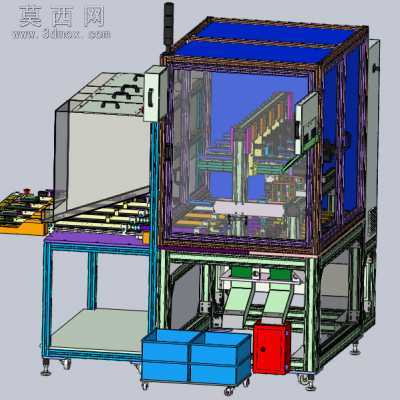 滤清盒自动组装机 3D模型