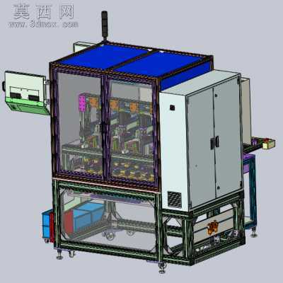 滤清盒自动组装机 3D模型