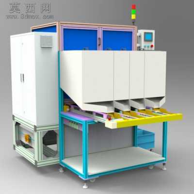 滤清盒自动组装机 3D模型