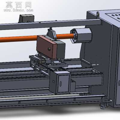 1400 自动分切机 3D模型
