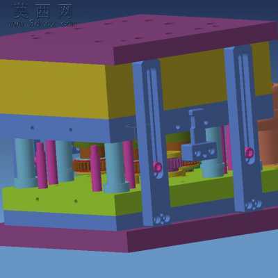 齿轮模 3D模型设计,