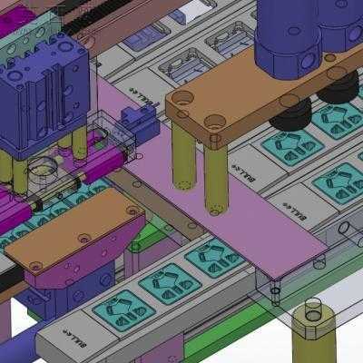 公牛插座全自动组装机 3D模型