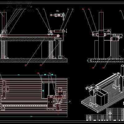 多功能运动工作平台设计 3D模型