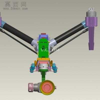 大疆航拍无人机 3D模型