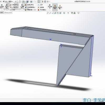 60度垫块和压板组合 3D模型