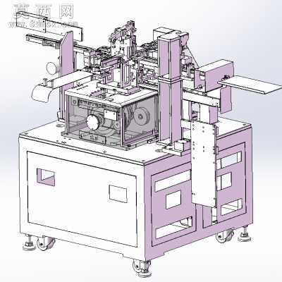 凸轮插针机 3D模型