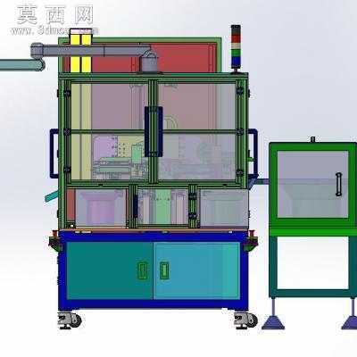 弹簧扣件自动组装机 3D模型