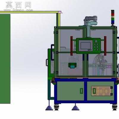 弹簧扣件自动组装机 3D模型