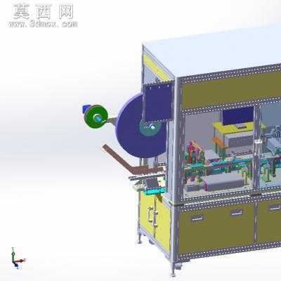 非标自动化组装机 3D模型