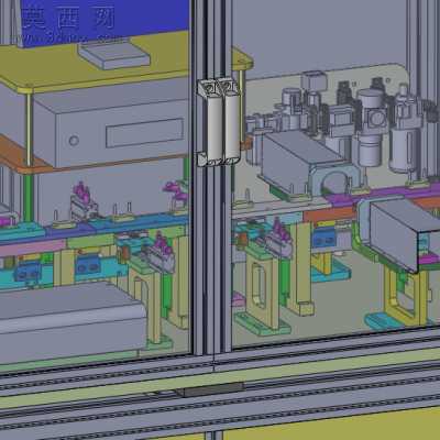 非标自动化组装机 3D模型