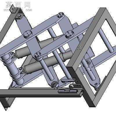 Һѹʽ����ƽ̨ 3Dģ��