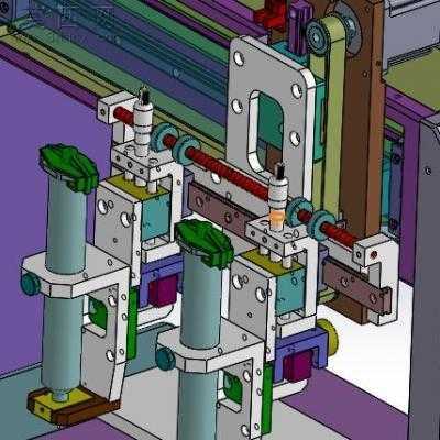 三轴桌上型自动点胶机 3D模型