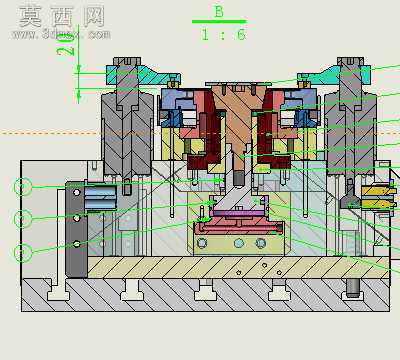 齿轮夹具图 3D模型
